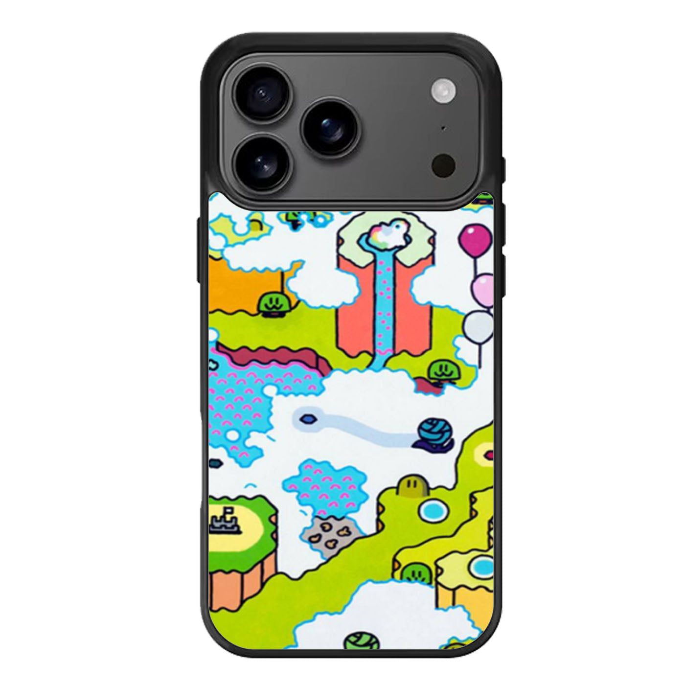 Super Mario Sky World iPhone 17 Pro Max Case