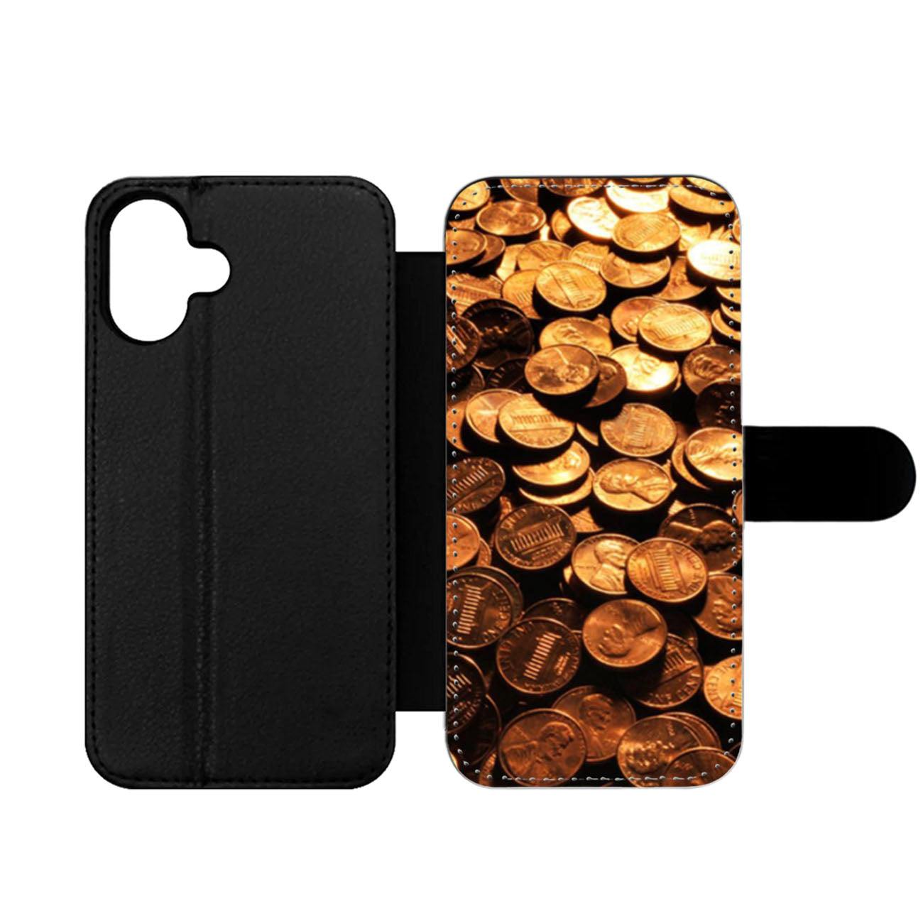 Super Pennies Wallet iPhone Case