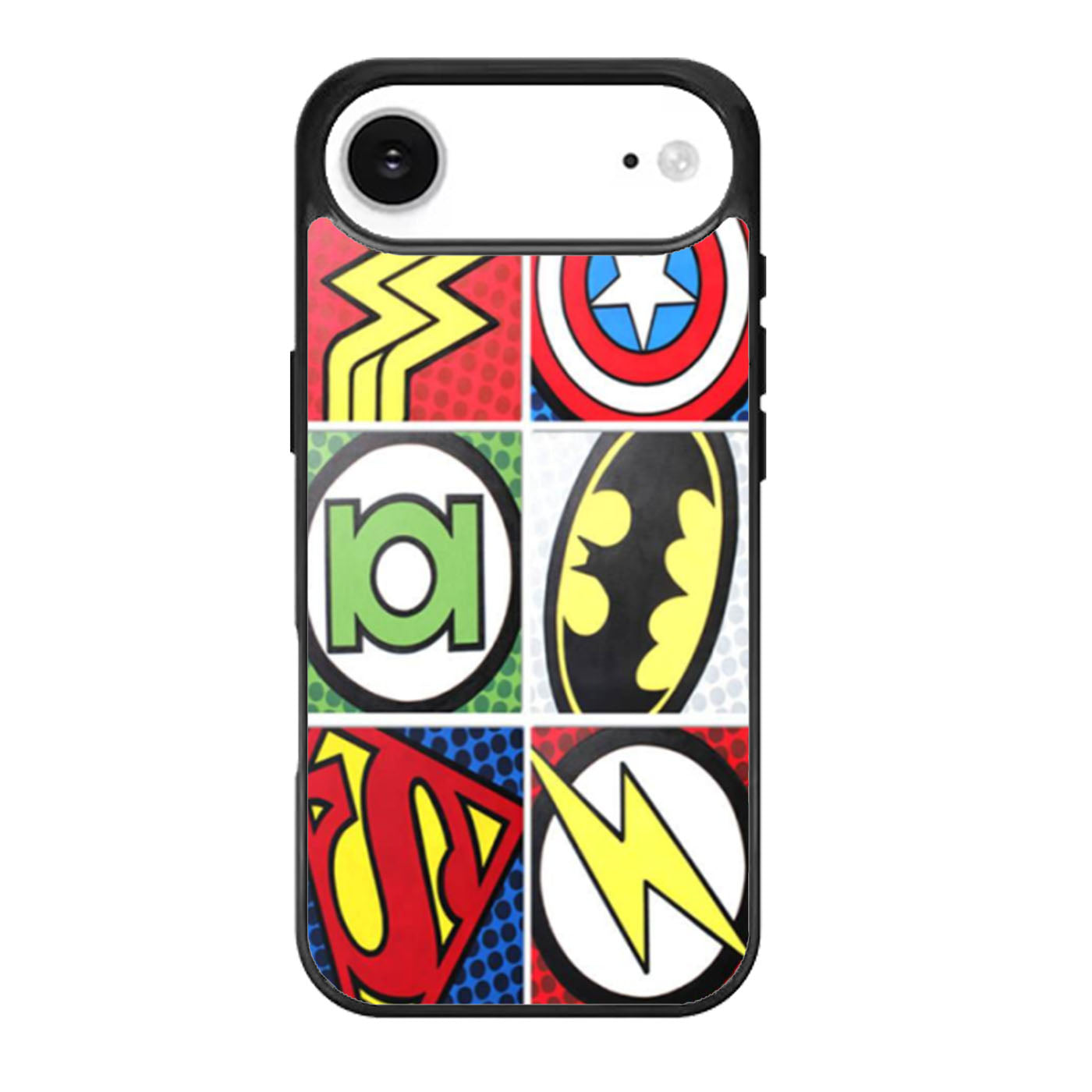 Superhero Logo Flash Batman Captain America iPhone Air Case