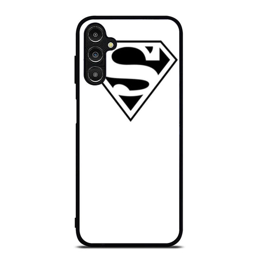 Superman Black White Logo Samsung A16 Case