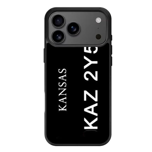 Supernatural Impala Kansas License Plate iPhone 17 Pro Max Case
