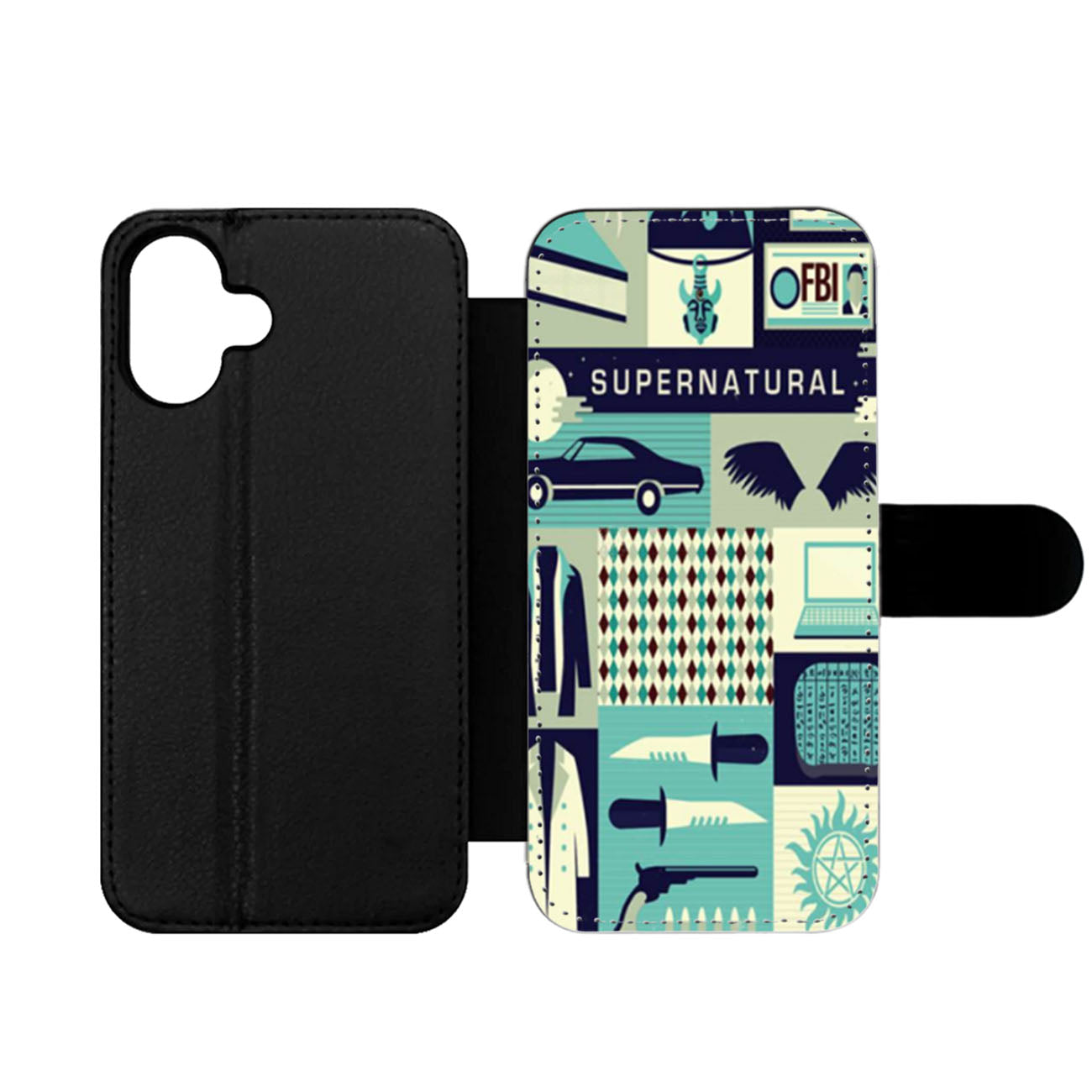 Supernatural Items Gadgets Gears Wallet iPhone Case