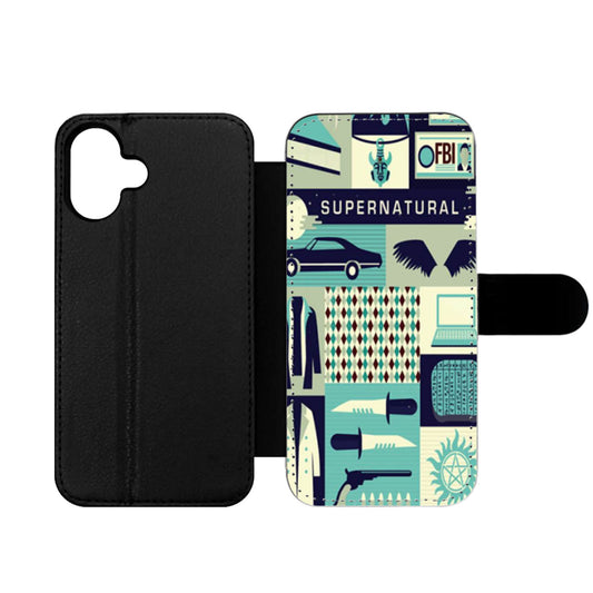 Supernatural Items Gadgets Gears Wallet iPhone Case