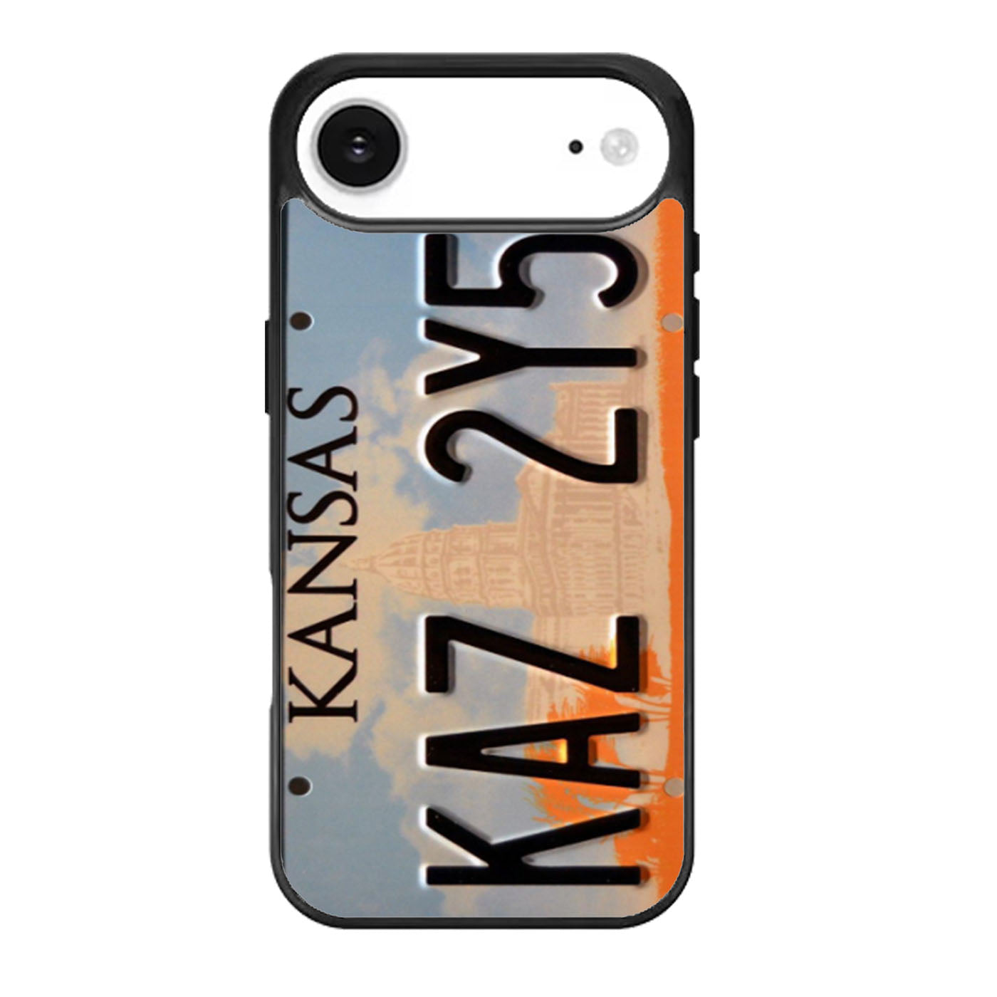 Supernatural License Plate Kansas iPhone Air Case