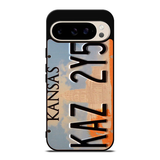Supernatural License Plate Kansas Google Pixel 9 Pro Case