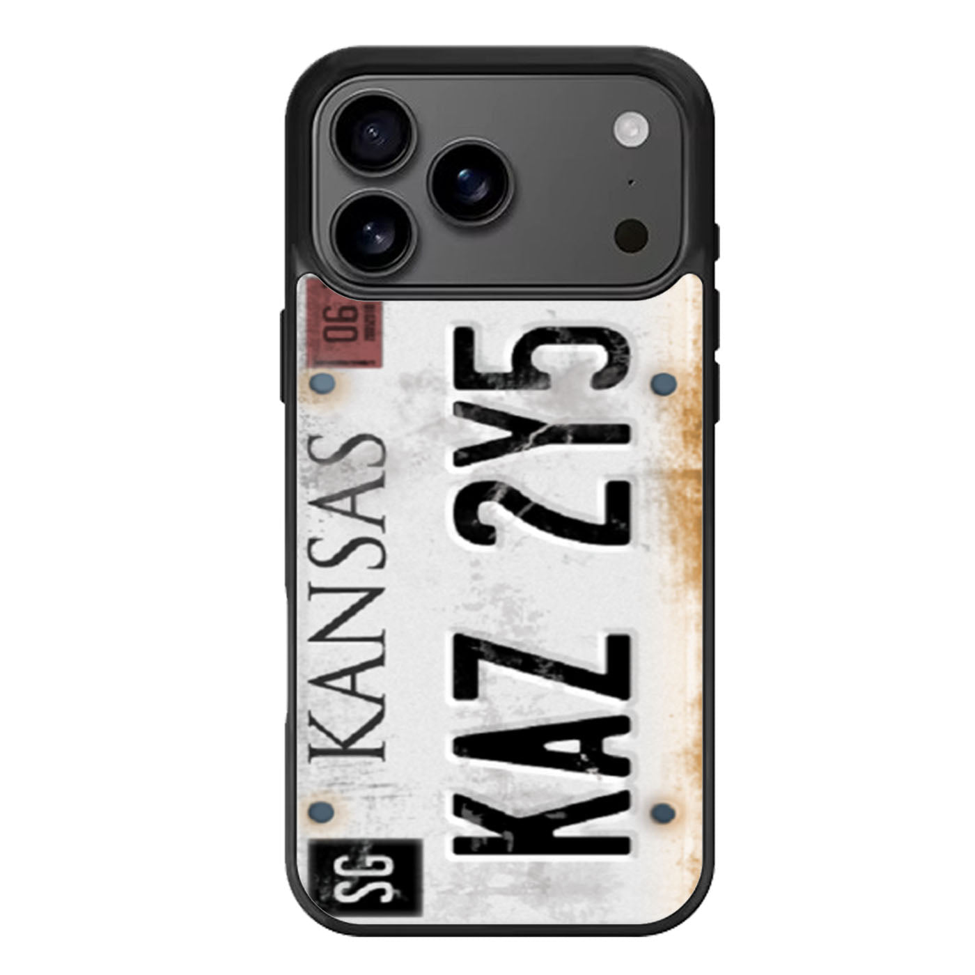 Supernatural License Plate iPhone 17 Pro Max Case