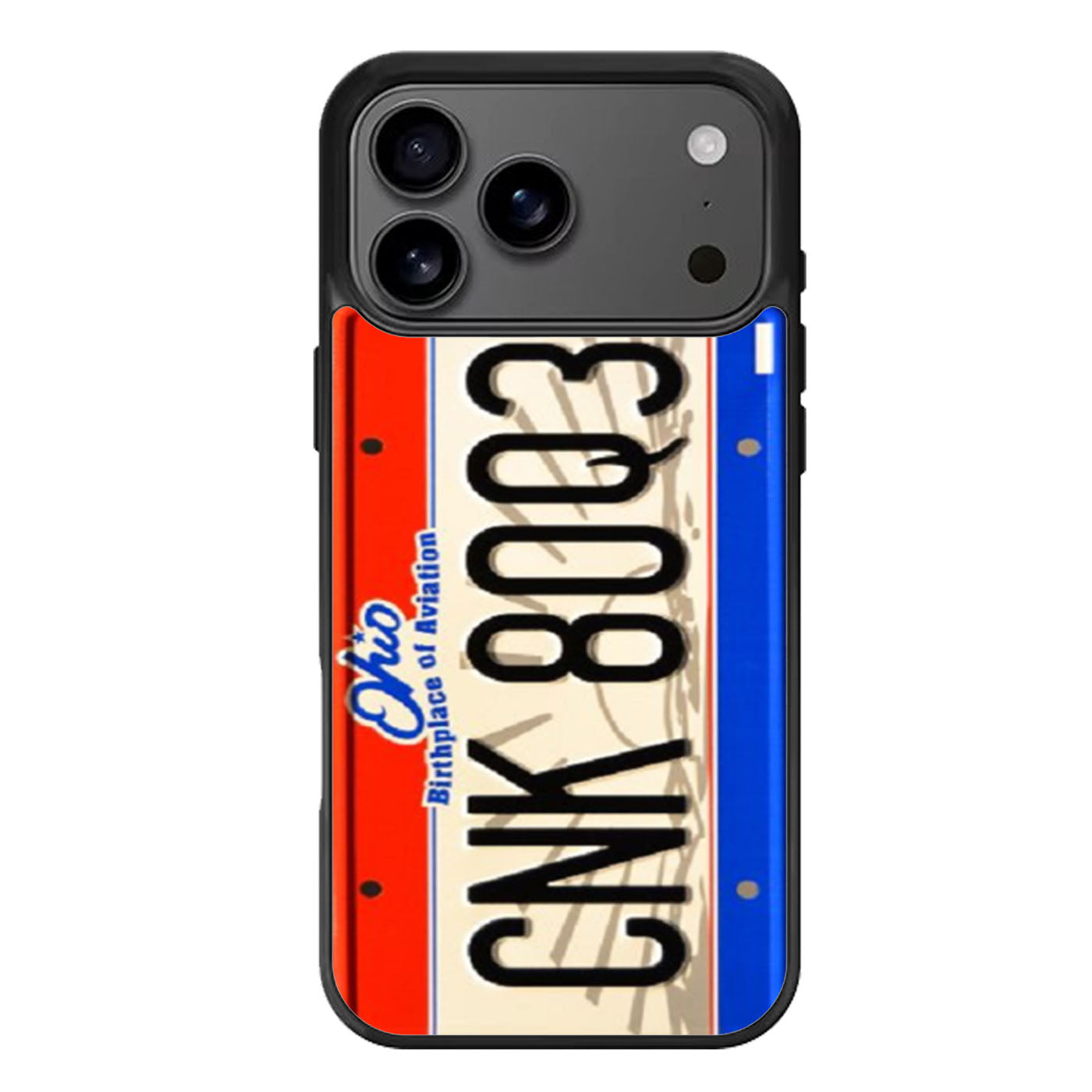 Supernatural Ohio CNK 80Q3 License Plate iPhone 17 Pro Max Case