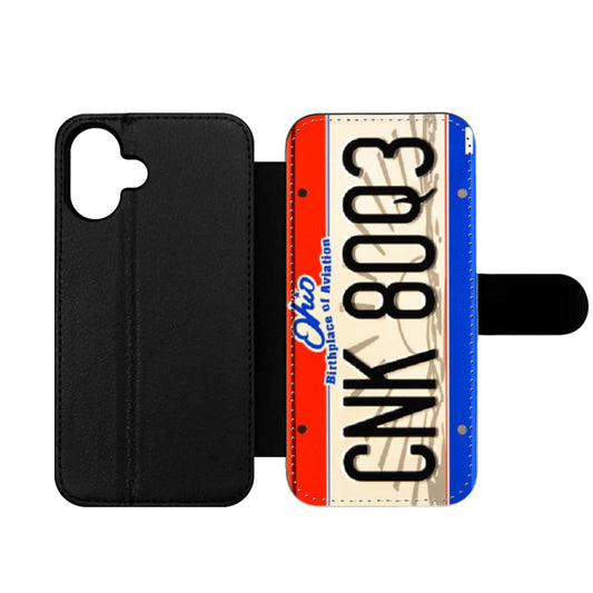 Supernatural Ohio CNK 80Q3 License Plate Wallet iPhone Case