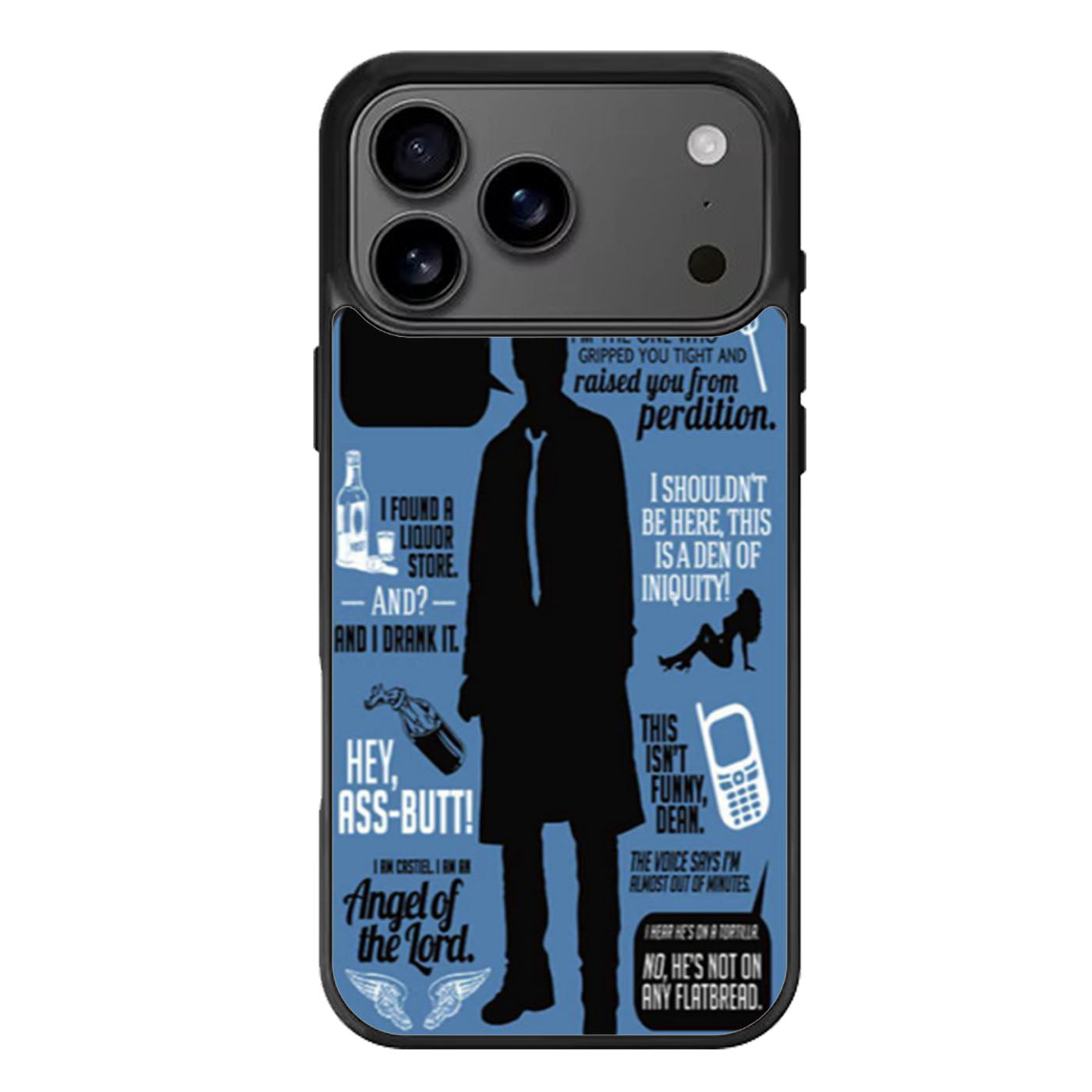 Supernatural Quote Wording Art Two iPhone 17 Pro Max Case
