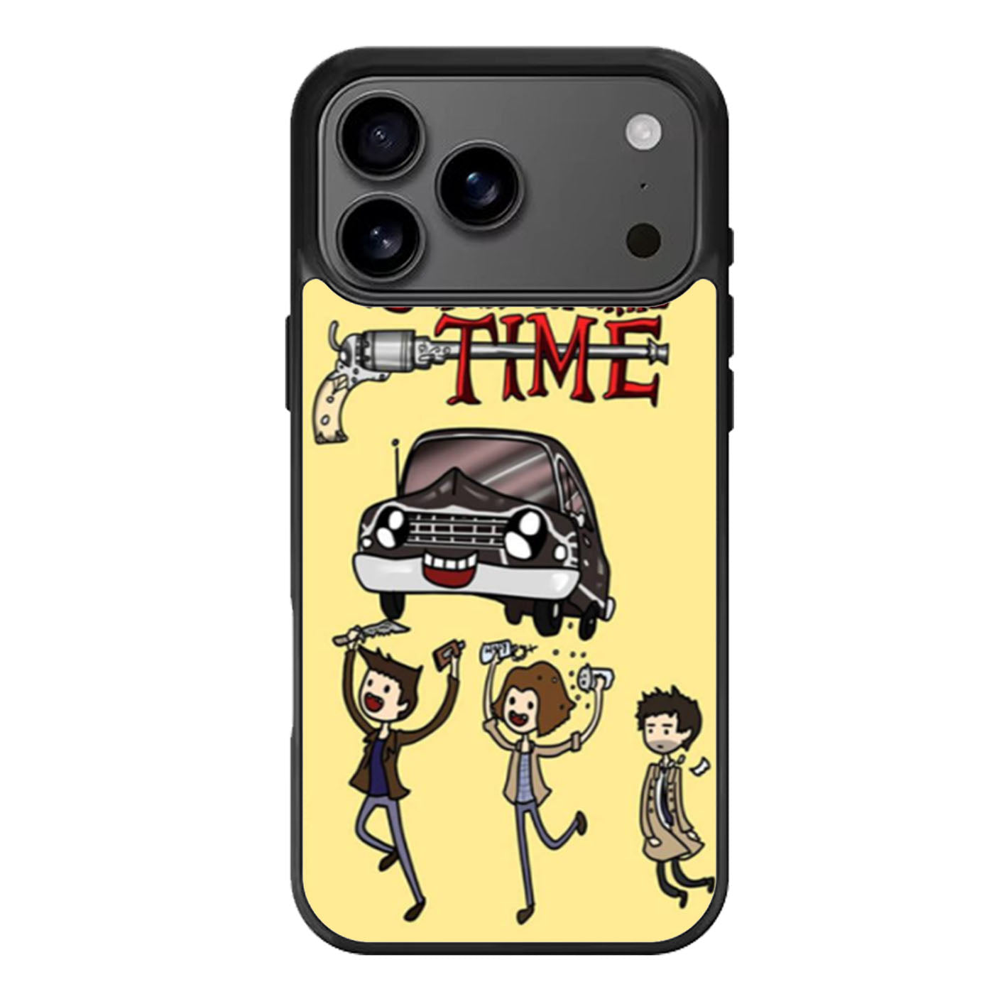 Supernatural Time Adventure Time Style iPhone 17 Pro Max Case