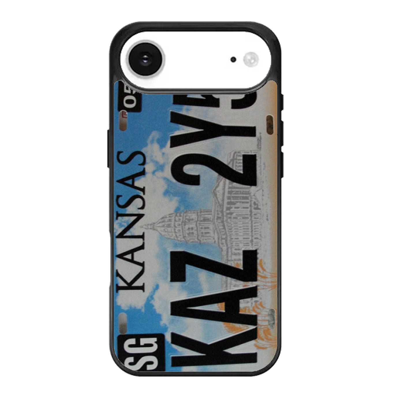 Supernatural Winchester Impala Kansas License Plate iPhone Air Case