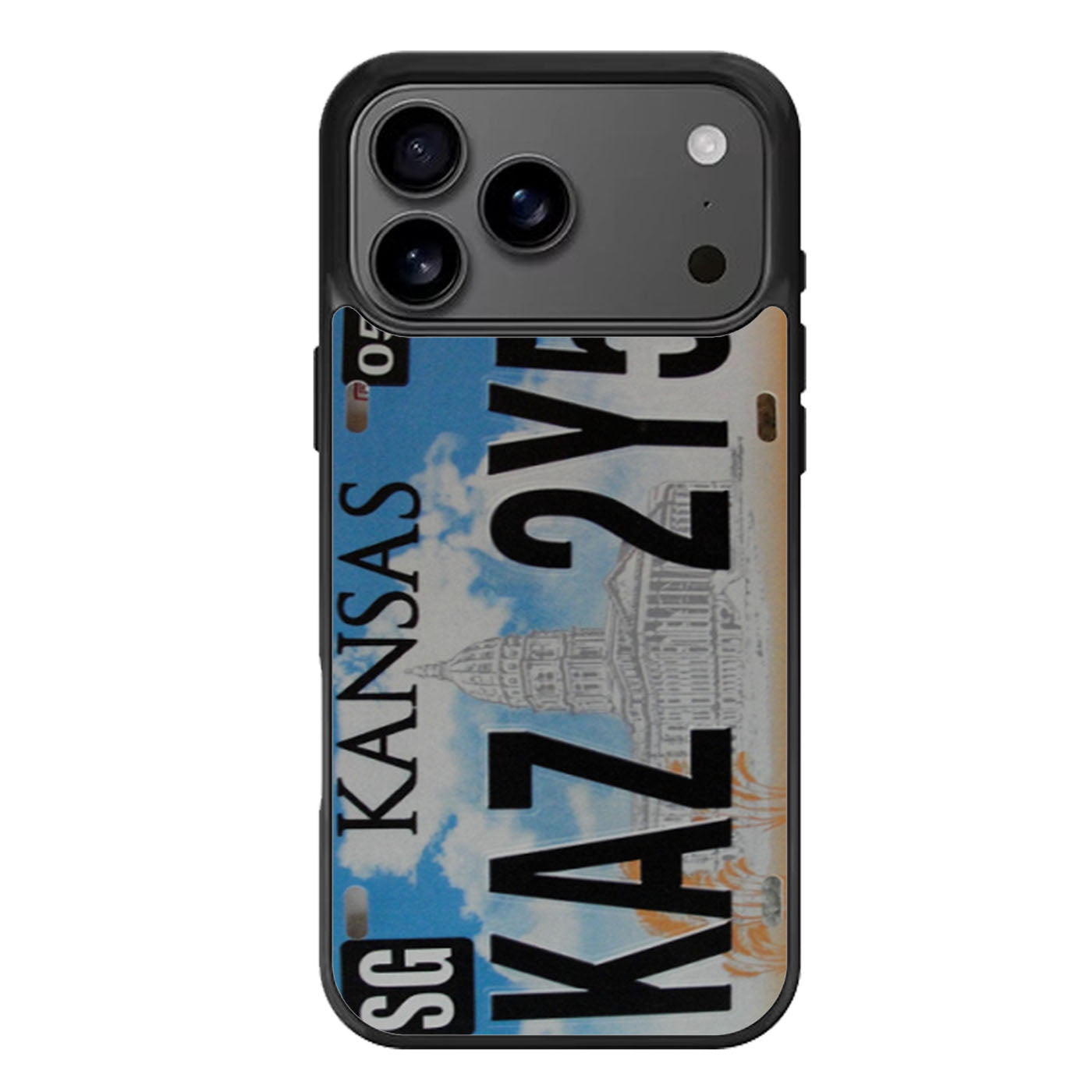 Supernatural Winchester Impala Kansas License Plate iPhone 17 Pro Max Case