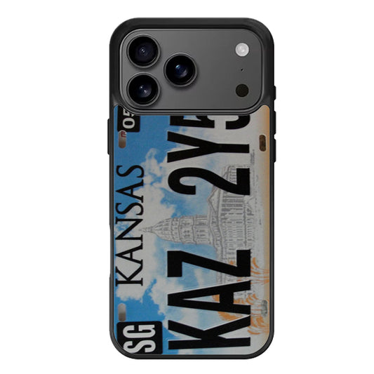 Supernatural Winchester Impala Kansas License Plate iPhone 17 Pro Max Case