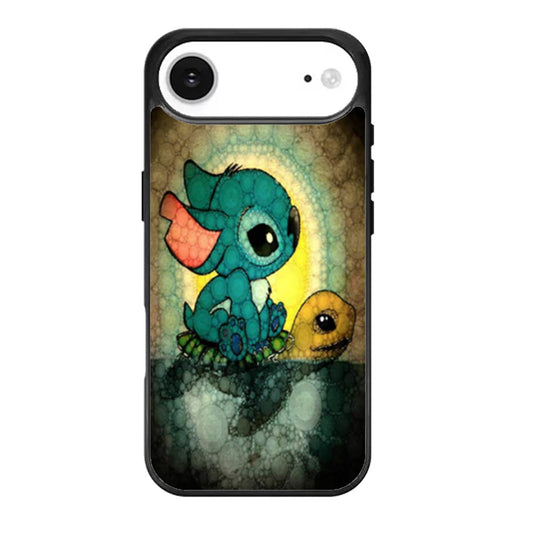 Swimming Stitch Turtle iPhone Air Case