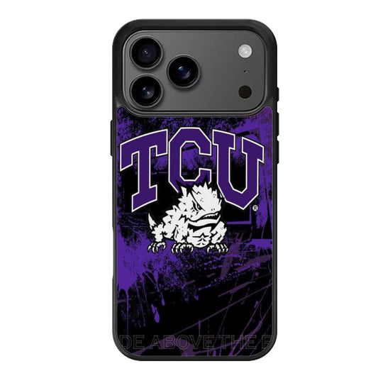 TCU horned frogs artwork iPhone 17 Pro Max Case