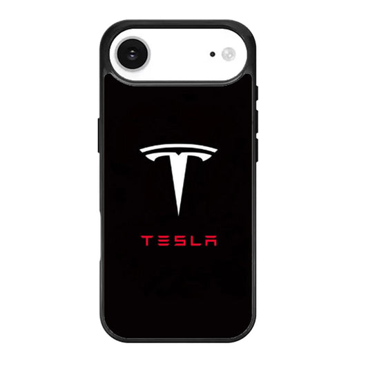 TESLA MOTORS LOGO TWO iPhone Air Case