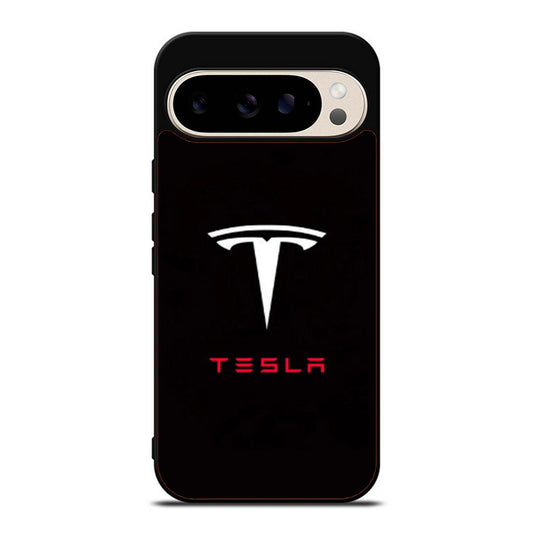 TESLA MOTORS LOGO TWO Google Pixel 9 Pro Case