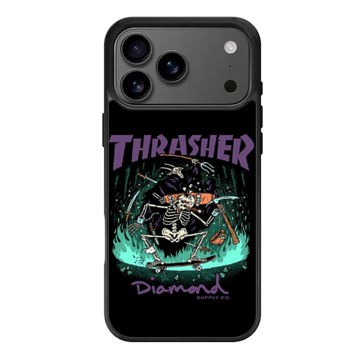 THRASHER DIAMOND SUPPLY CO iPhone 17 Pro Max Case