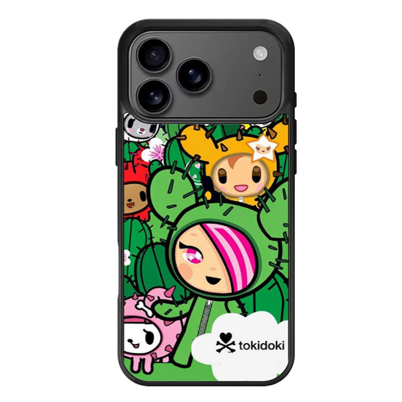 TOKIDOKI DONUTELLA CACTUS FRIENDS iPhone 17 Pro Max Case