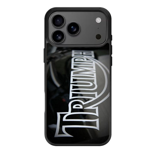 TRIUMPH MOTORCYCLE EMBLEM iPhone 17 Pro Max Case
