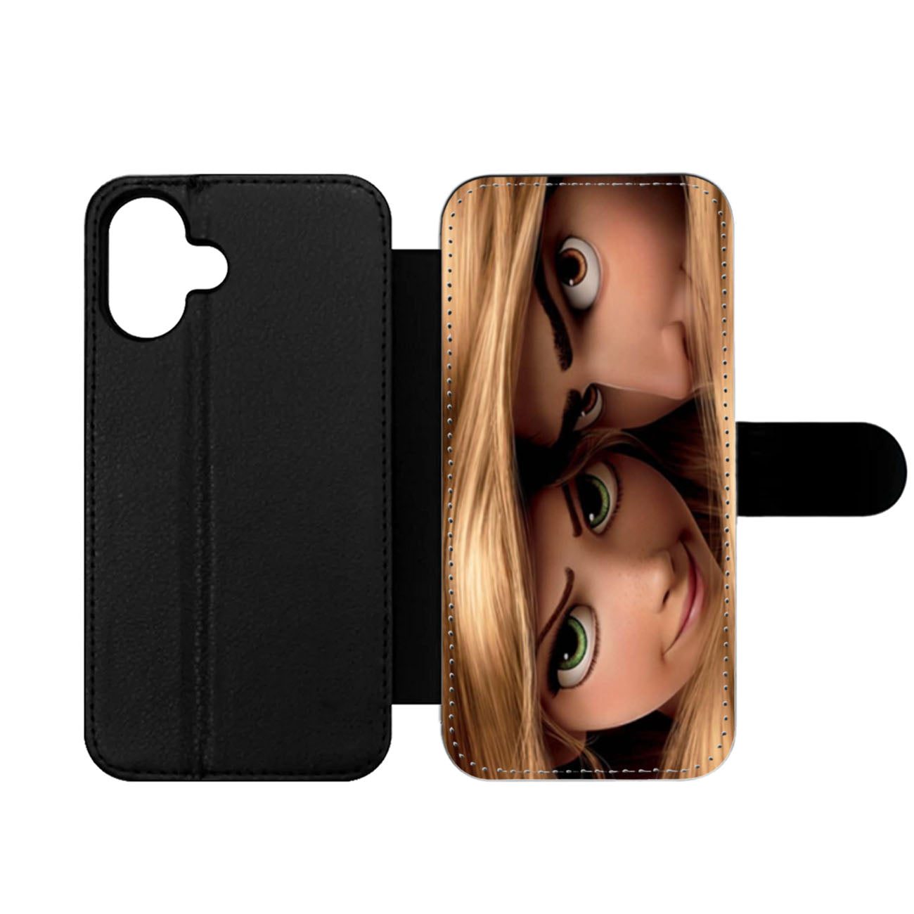 Tangled Rapunzel Flynn Rider Wallet iPhone Case