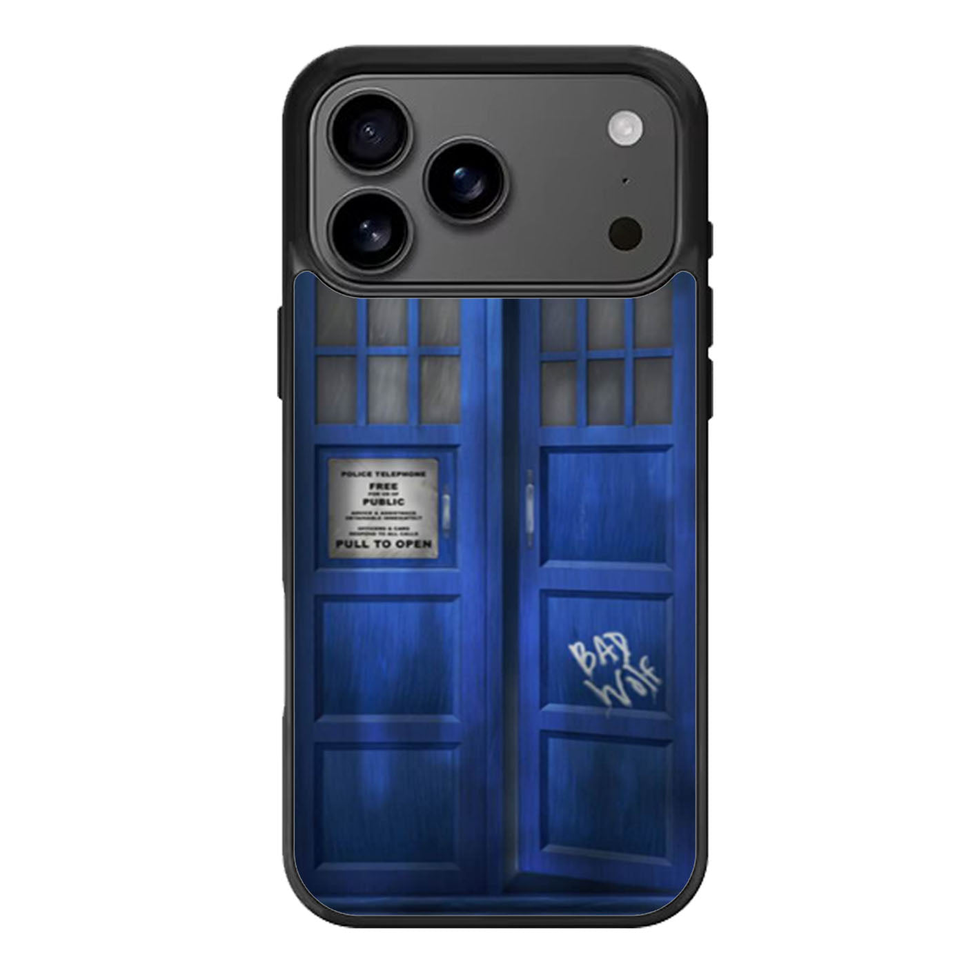 Tardis Box Bad Wolf iPhone 17 Pro Max Case