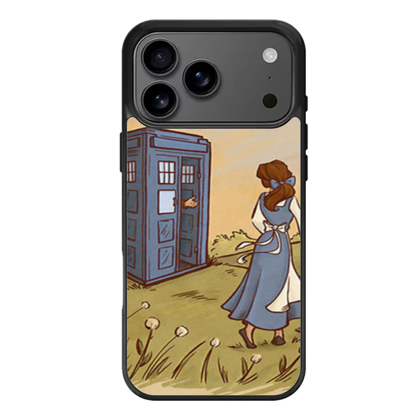 Tardis Disney Princess iPhone 17 Pro Max Case