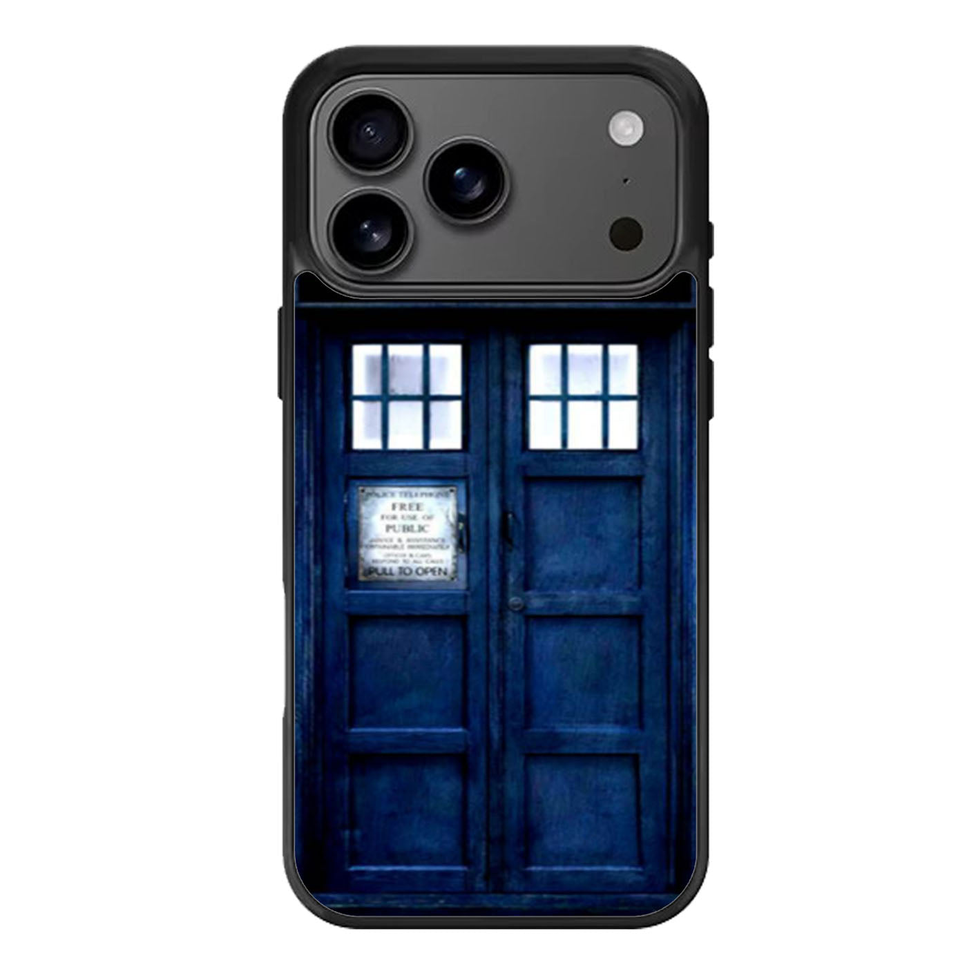 Tardis Doctor Who iPhone 17 Pro Max Case