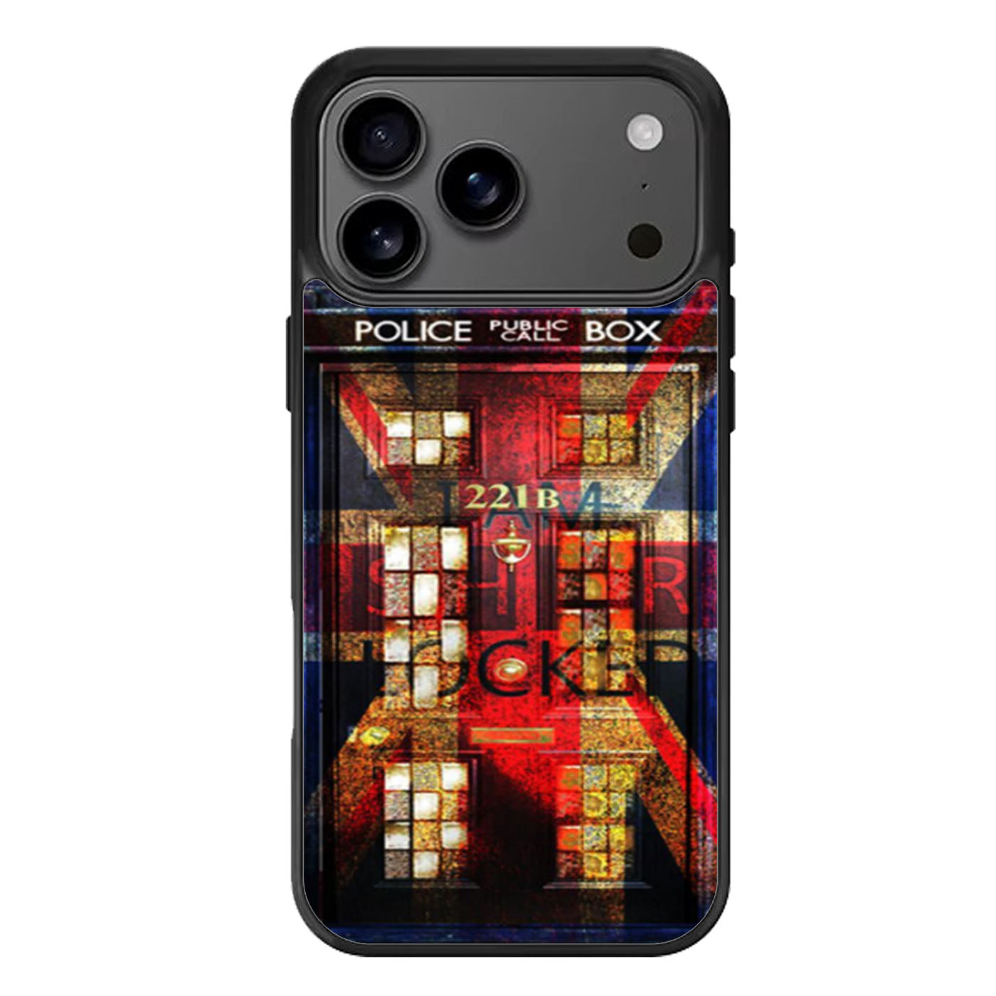Tardis Doctor Who And Union Jack iPhone 17 Pro Max Case