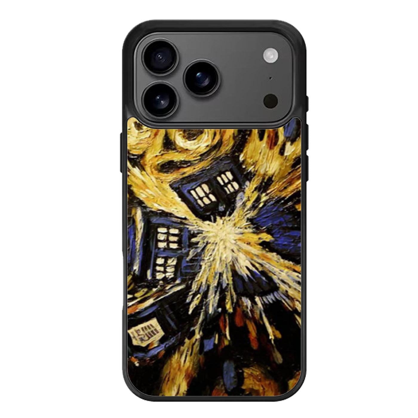 Tardis Doctor Who Art iPhone 17 Pro Max Case