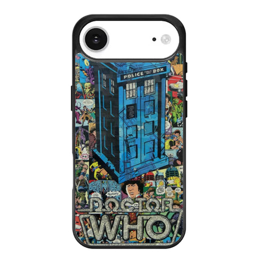 Tardis Doctor Who Comic Book iPhone Air Case