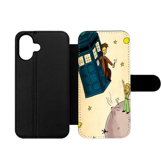 Tardis Doctor Who Little Prince Wallet iPhone Case