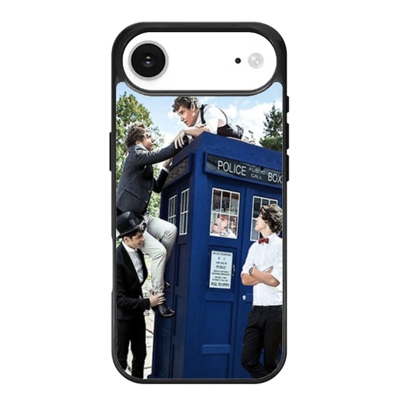 Tardis Doctor Who One Direction iPhone Air Case