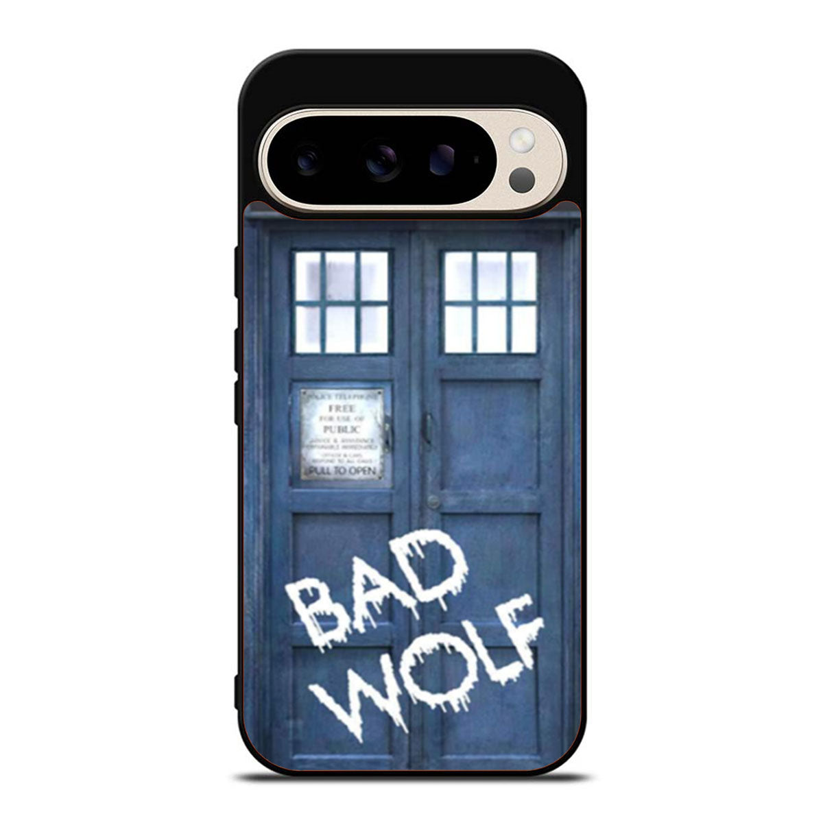 Tardis Dr Who Bad Wolf Google Pixel 9 Pro Case