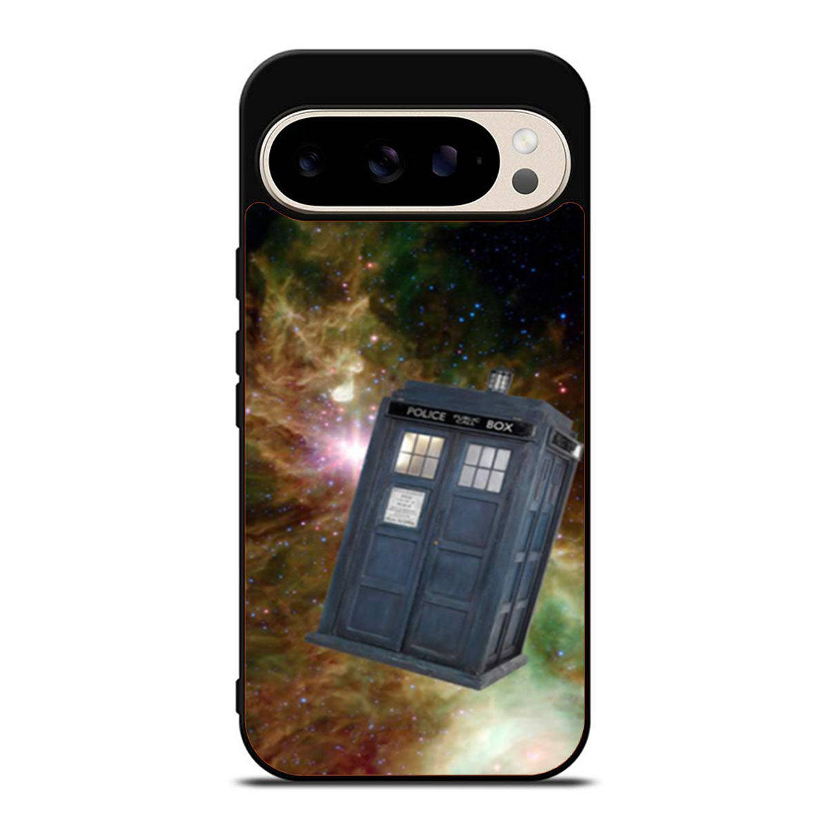 Tardis Dr Who In Galaxy Space Google Pixel 9 Pro Case
