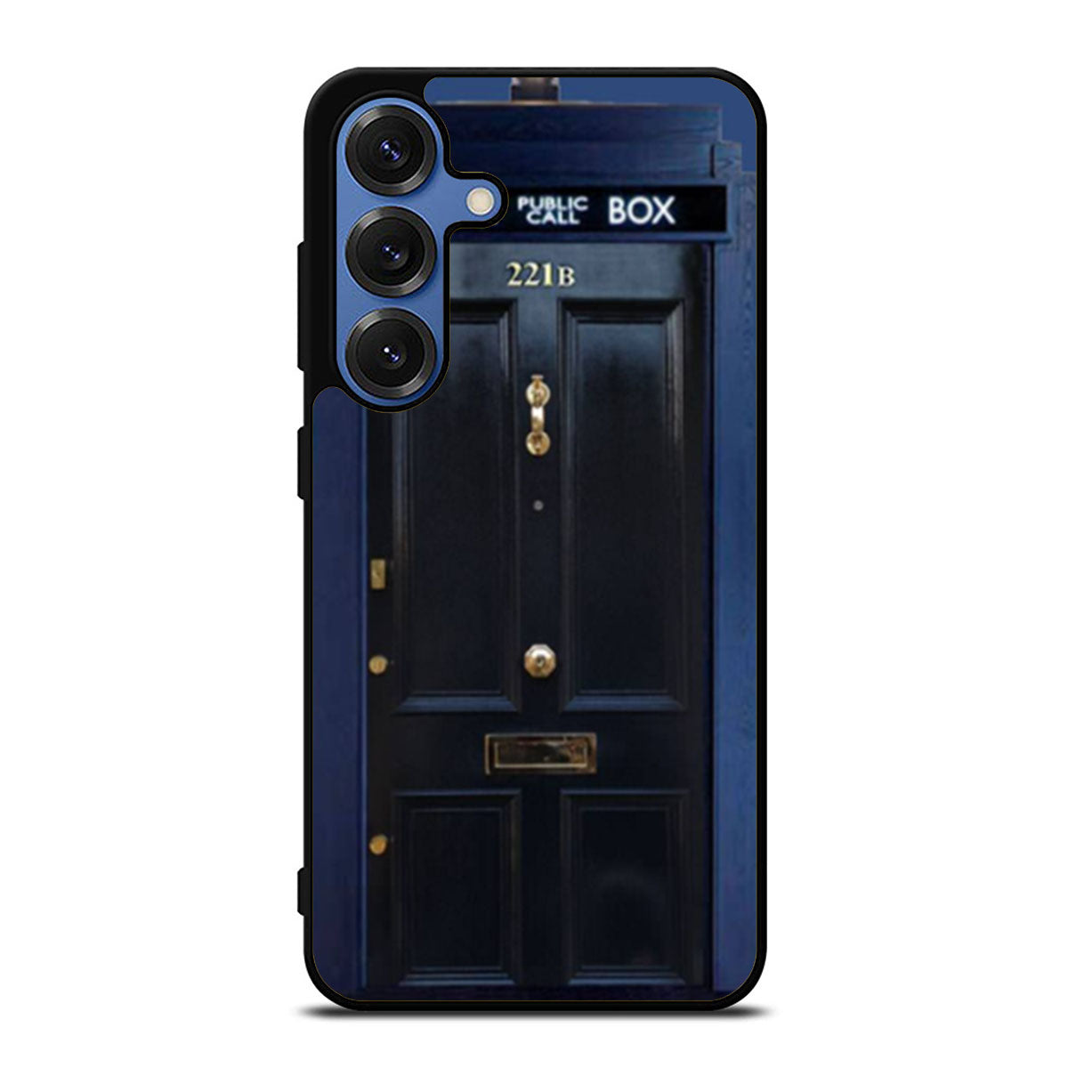 Tardis Sherlock Holmes 221B Samsung S25 Ultra Case