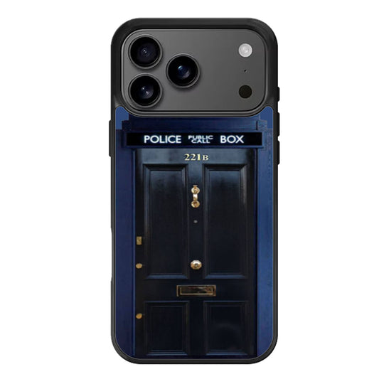 Tardis Sherlock Holmes 221B iPhone 17 Pro Max Case