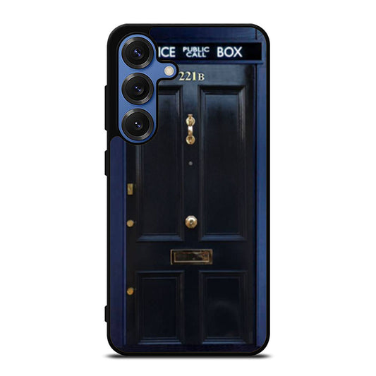 Tardis Sherlock Holmes Police Box Samsung S25 Ultra Case