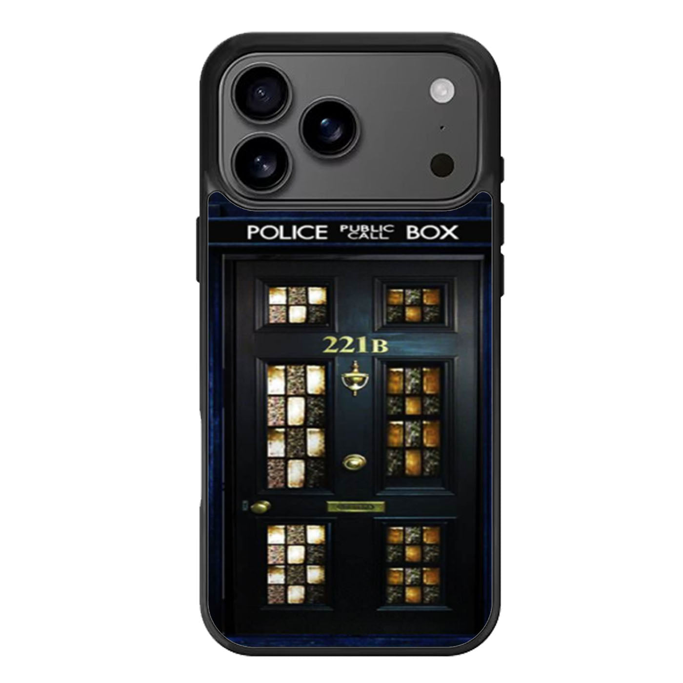 Tardis Sherlock Holmes iPhone 17 Pro Max Case