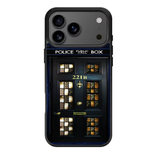 Tardis Sherlock Holmes iPhone 17 Pro Max Case