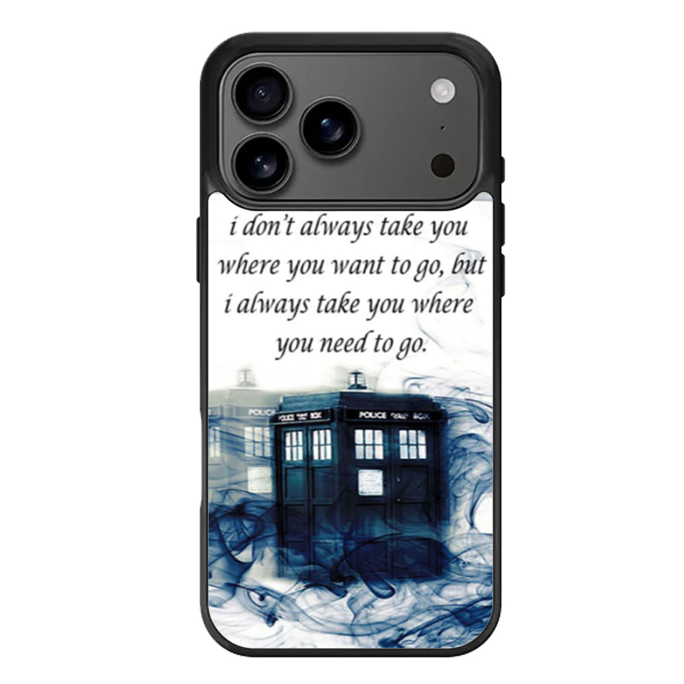Tardis Smoke iPhone 17 Pro Max Case