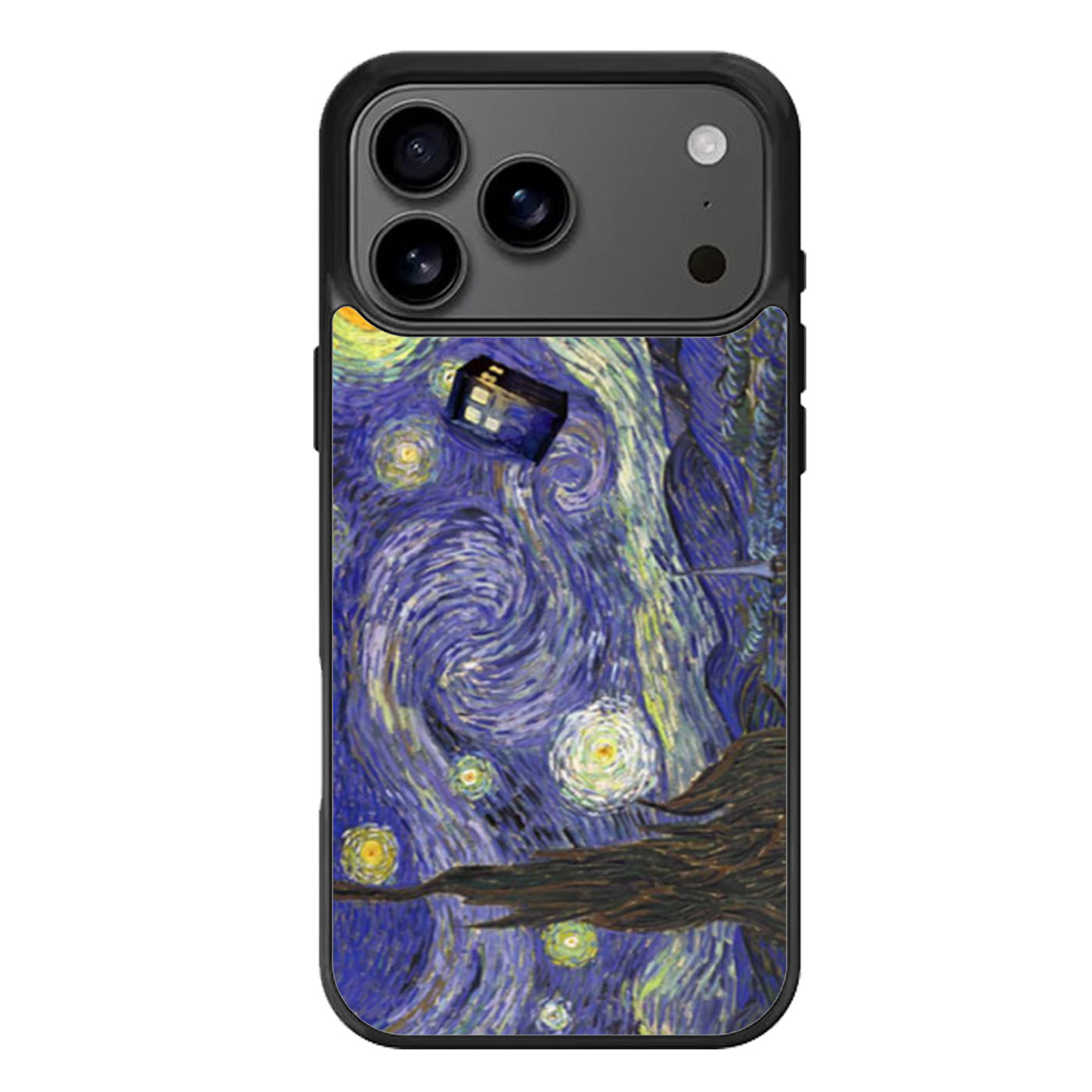 Tardis Starry Night iPhone 17 Pro Max Case