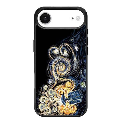 Tardis Van Gogh Doctor Who iPhone Air Case
