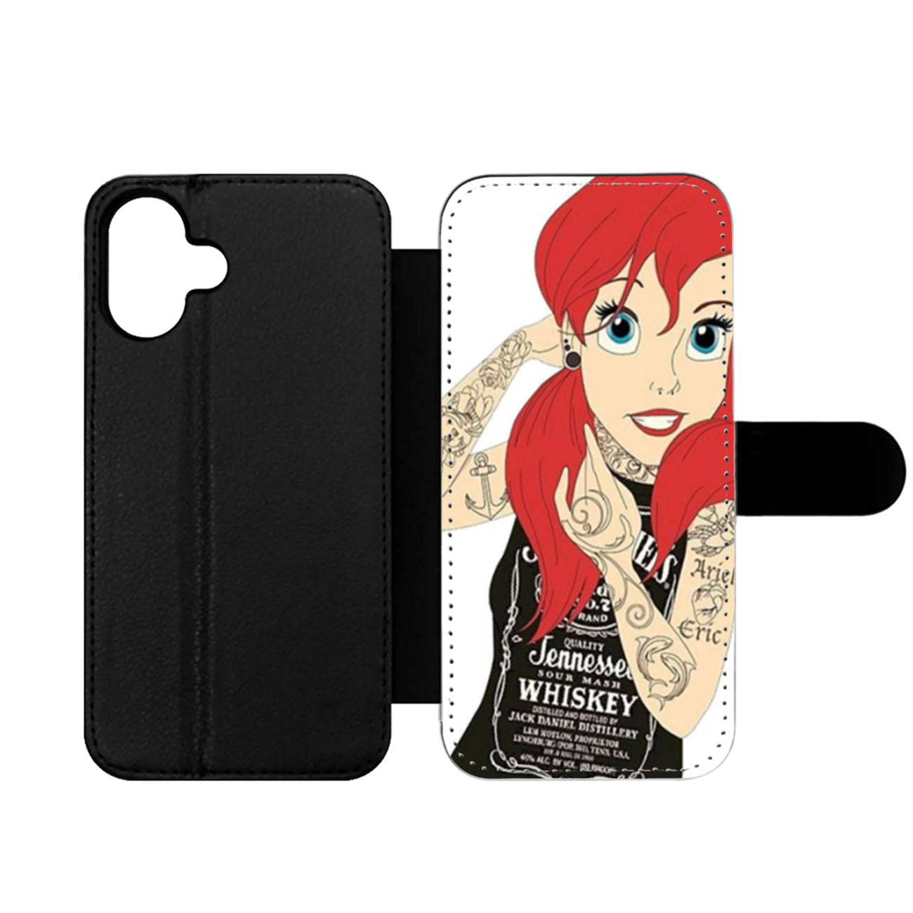 Tattooed Ariel Wallet iPhone Case