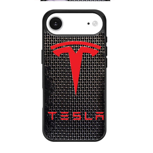 Tesla Metal Texture iPhone Air Case