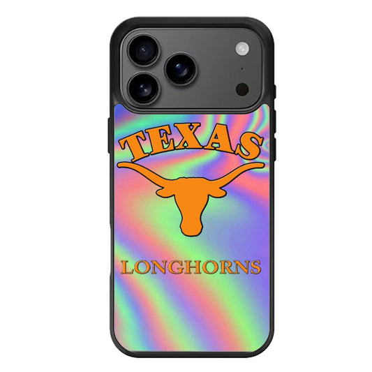 Texas Longhorns Holographic iPhone 17 Pro Max Case
