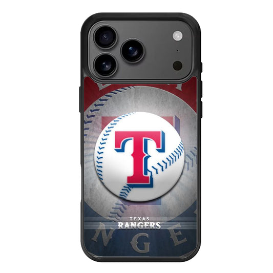 Texas Rangers Wallpaper iPhone 17 Pro Max Case