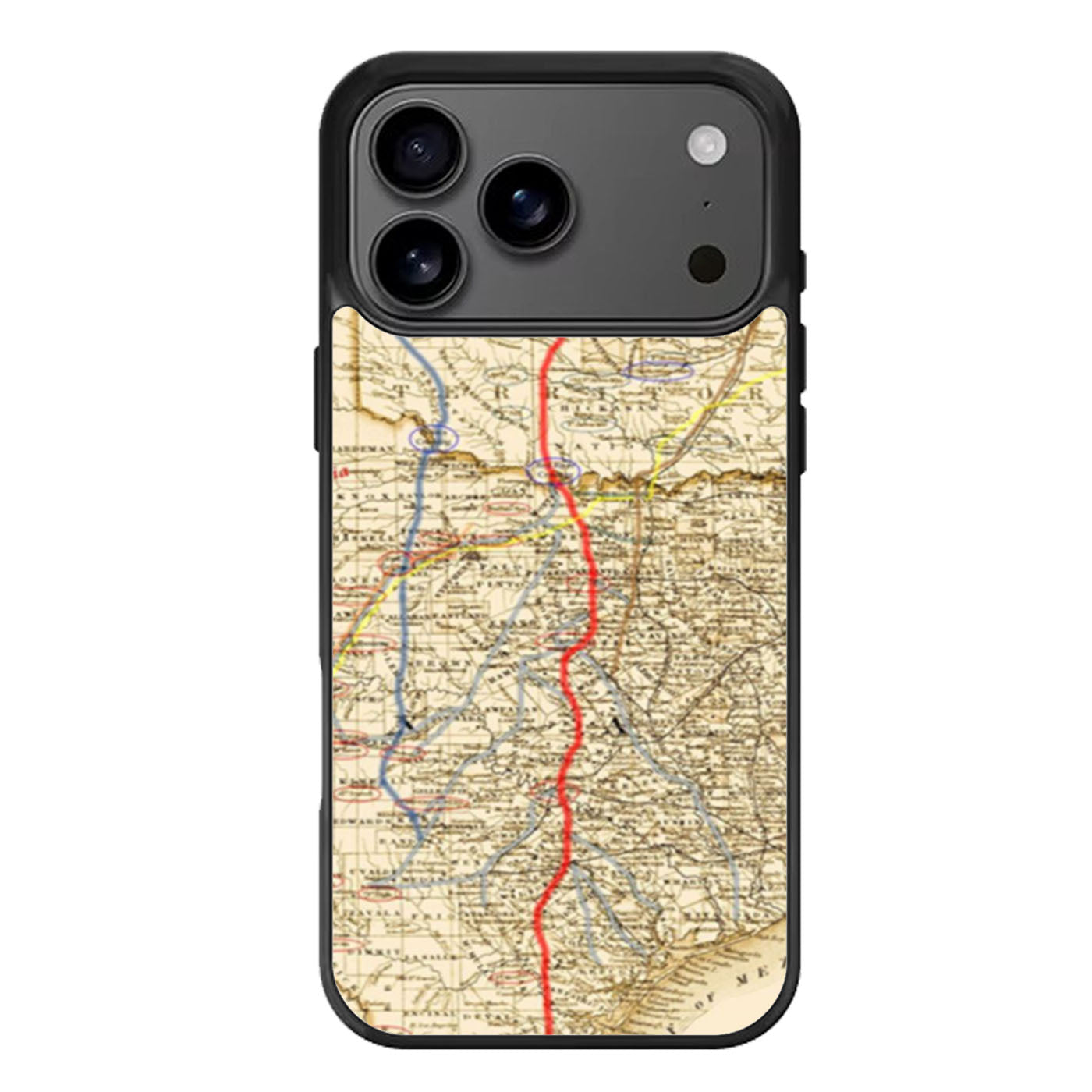 Texas and Indian Territory iPhone 17 Pro Max Case