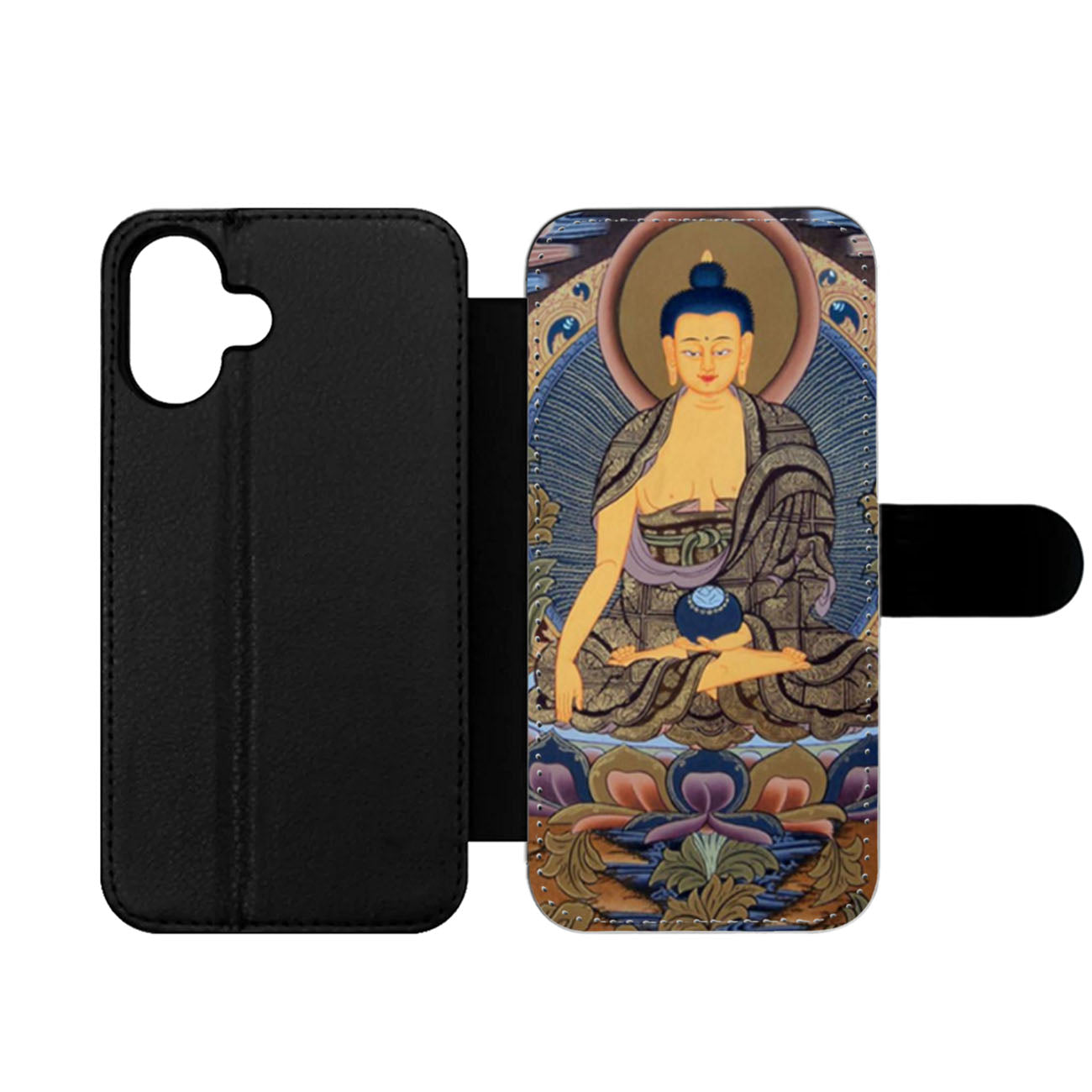 Thangka Buddhist Wallet iPhone Case