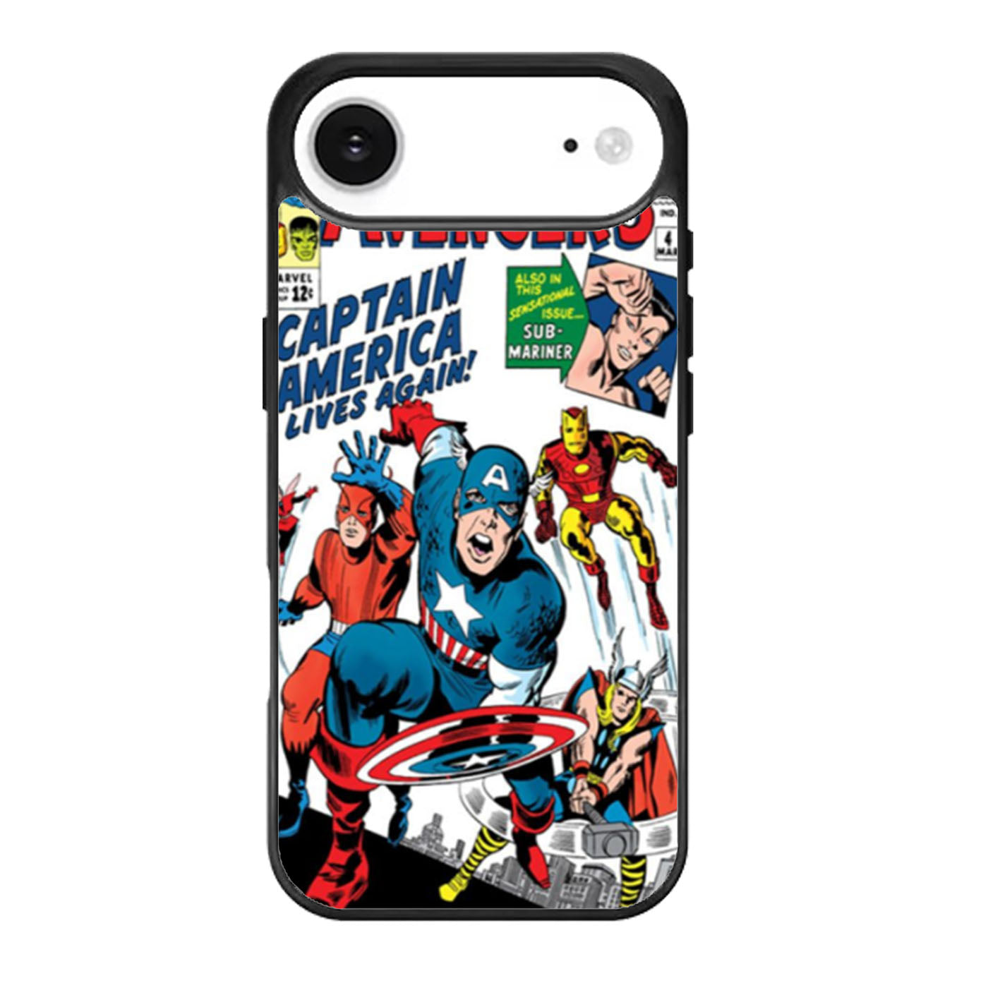 The Avengers Classic Comic Book iPhone Air Case
